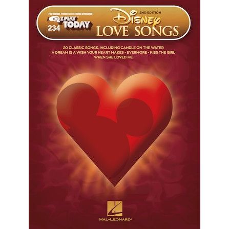 EZ Play 234 - Disney Love Songs (2nd Edition)