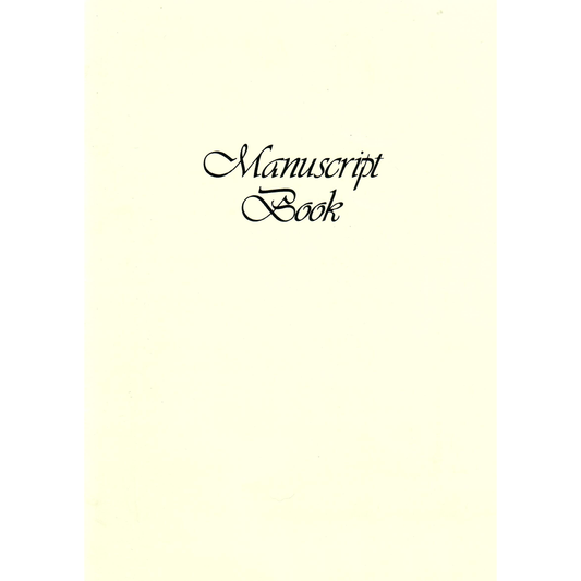 A4 Manuscript Book