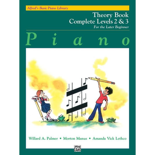 Alfreds Basic Piano Library Theory Book - Complete Levels 2&3