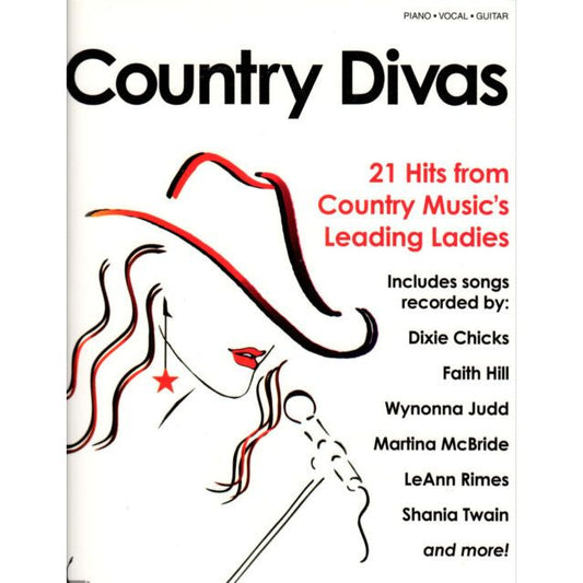 Country Divas - 21 Hits from Country Musics Leading Ladies (Piano, Vocal & Guitar)