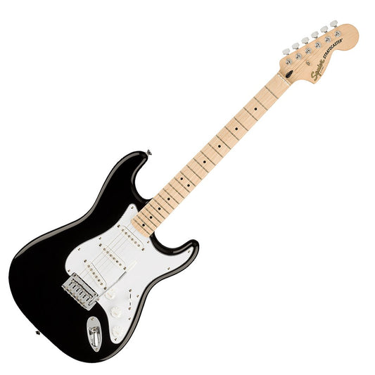 Fender Squire Affinity Stratocaster MN WPG Electric Guitar (Black)