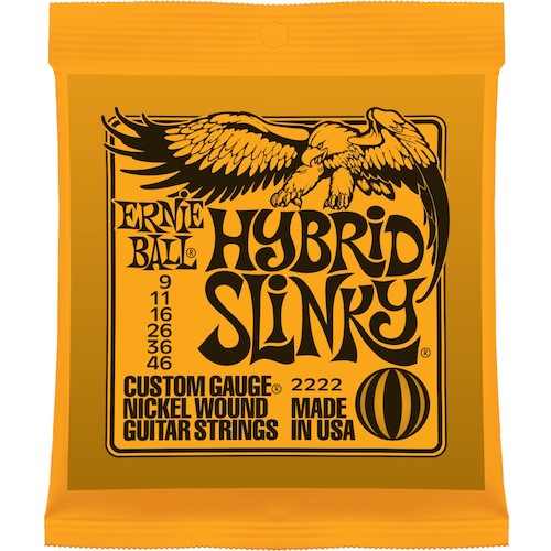 Ernie Ball Electric Strings 9-46 Hybrid Slinky