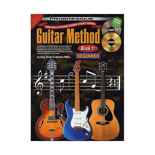 Progressive Guitar Method Book 1 (Beginner)
