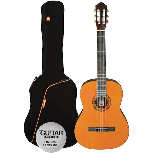 Ashton SPCG44 4/4 Full Size Classical Guitar Pack