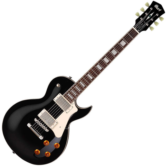 Cort C-R200 LP Style Electric Guitar (Black)