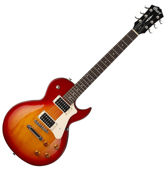 Cort C-R100 LP Style Electric Guitar (Cherry Red)