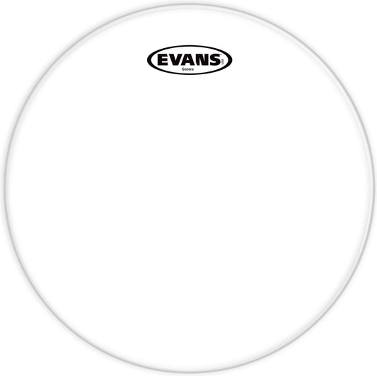 Evans 8 Inch G1 Batter Clear Drum Head Single Ply