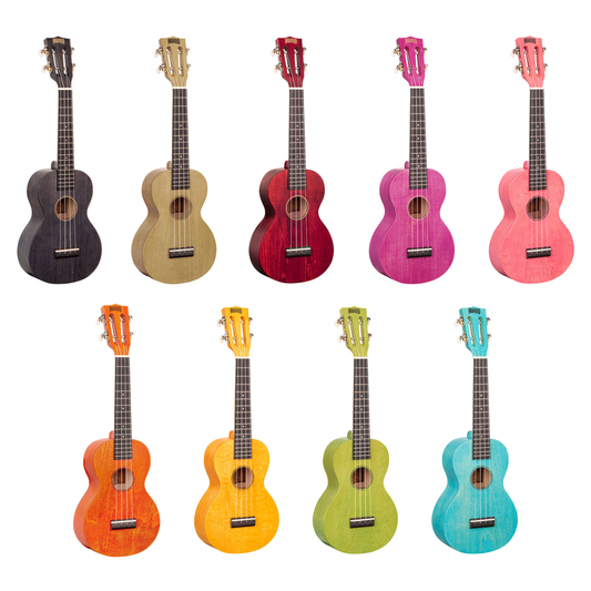 Mahalo Island Series Concert Ukulele (9 Colours) (H)