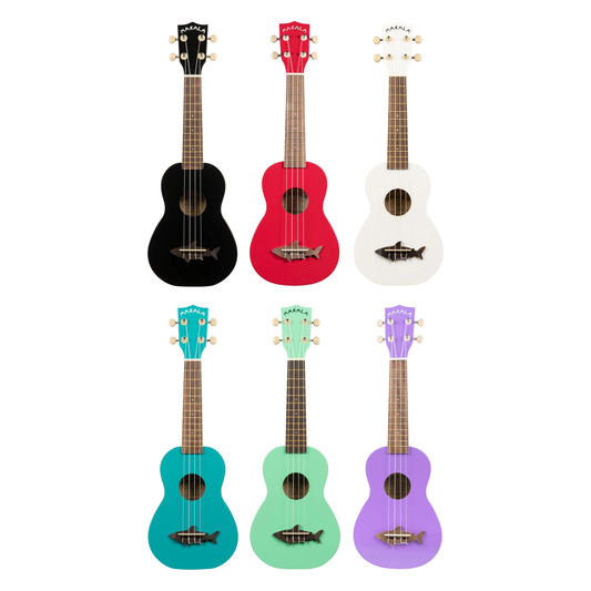 Makala Shark Soprano Ukulele (6 Colours) (L)