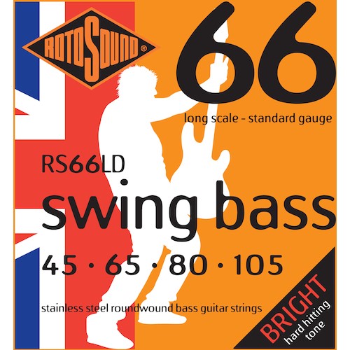 Rotosound Bass Strings 45-105 Stainless Steel Long Scale