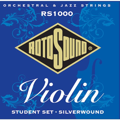 Rotosound Violin Strings 10-30 Silver Wound Full Size