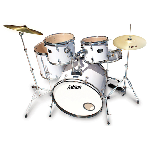 Ashton TDR520 Jazz Drum Kit (White)