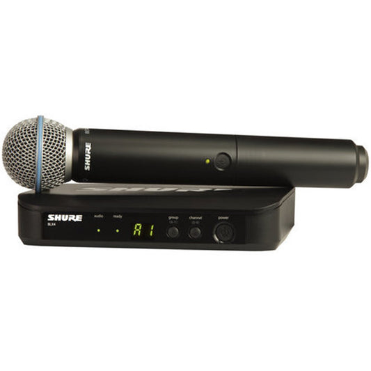 Shure BLX24-BETA58 BLX Wireless Microphone Handheld System w/Beta 58