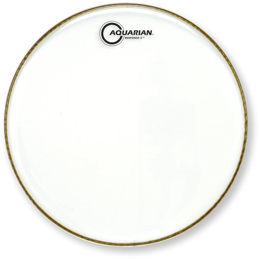 Aquarian RSP14 Response 2 Clear 14 inch 2-Ply Drum Head