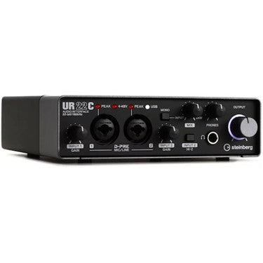 Steinberg UR22C USB 3 and C Audio Interface MIDI I/O 2 In 2 Out 32 Bit 192 kHz
