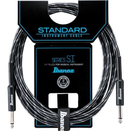 Ibanez Guitar Cable 10ft Woven, Camouflage City