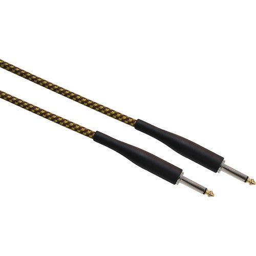 Ashton GW10 premium Guitar Cable Woven Gold Rope 10ft