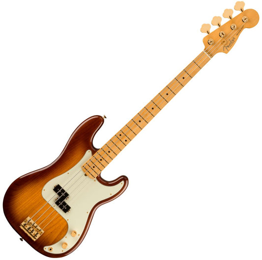 Fender 75th Anniversary Commemorative P-Bass Guitar (2 Colour Bourbon Burst)