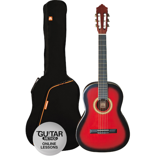 Ashton SPCG12 1/2 Size Classical Guitar Pack (6 Colours)