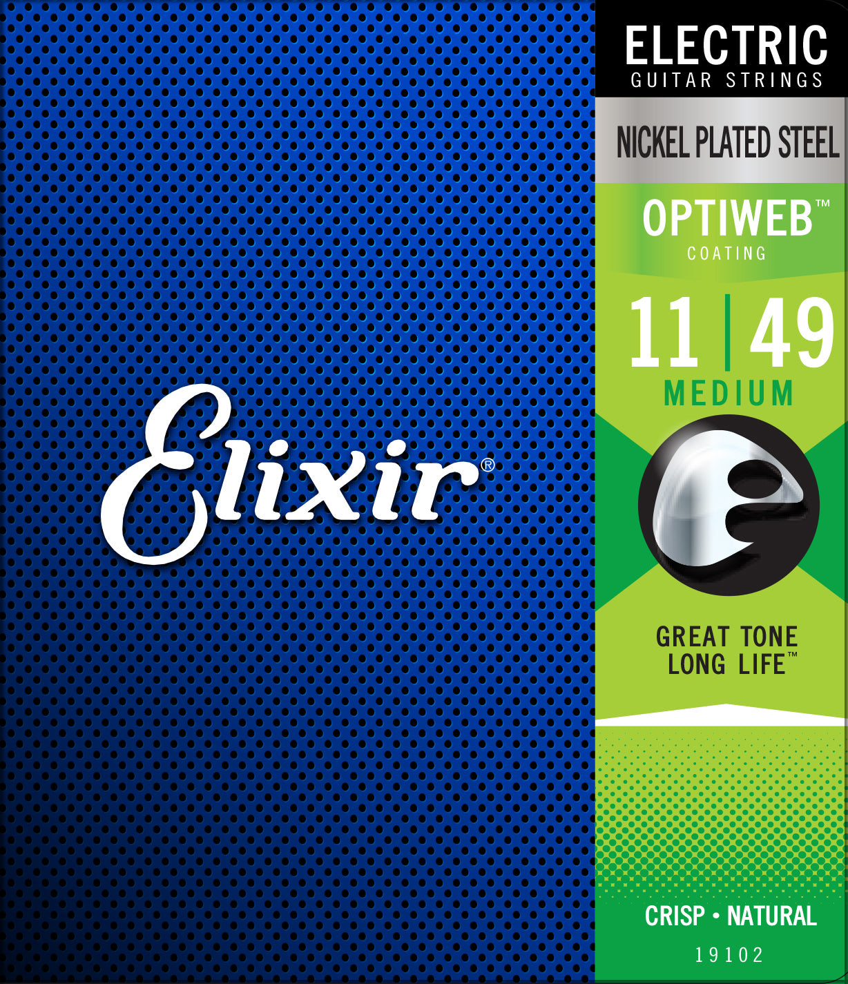 Elixir Strings OptiWeb Electric MEDIUM 11-49
