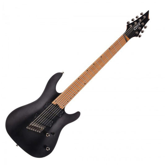 Cort KX307MS Multi-Scale Electric Guitar (Open Pore Black)