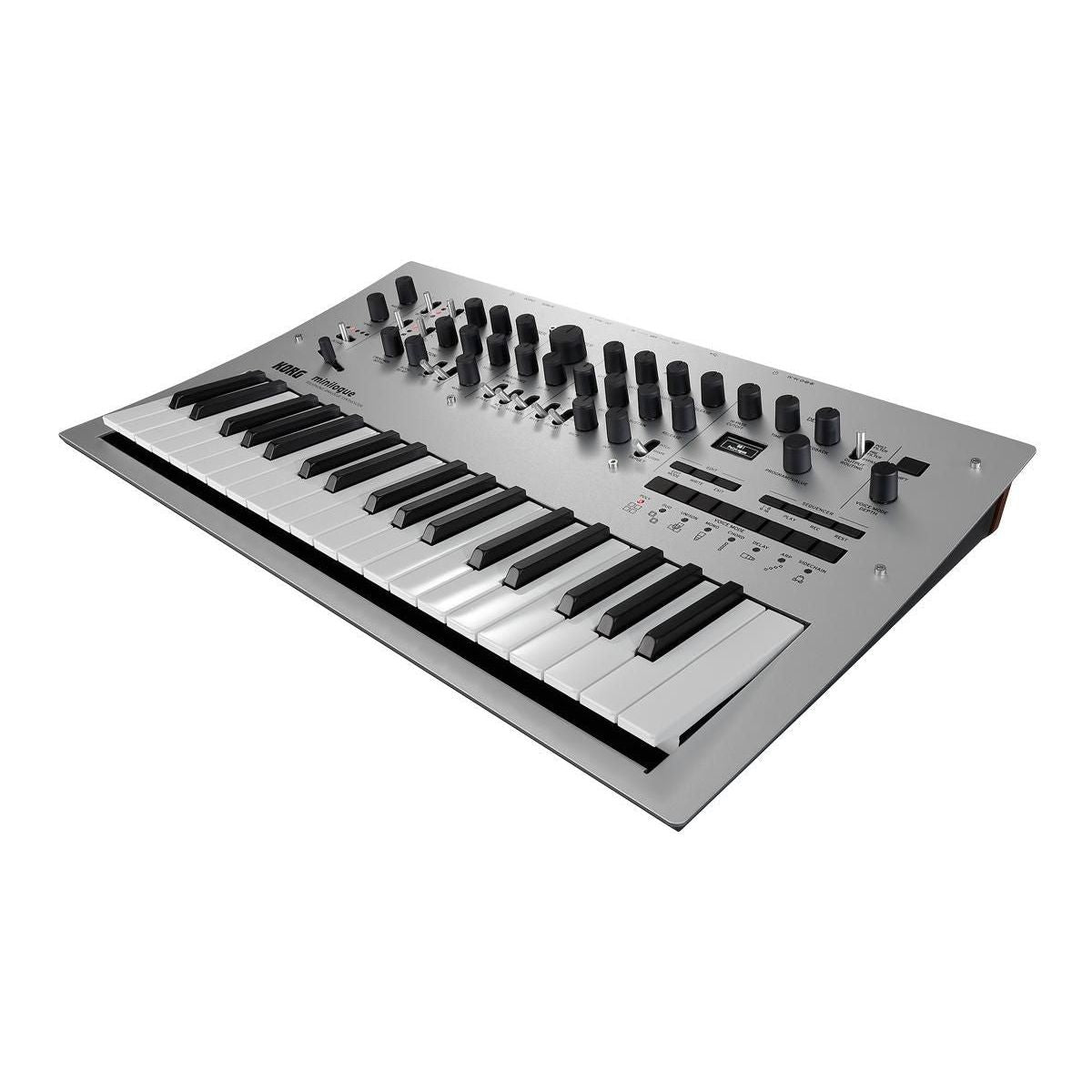 Korg Minilogue 4 voice analog synth LE Polished Gray