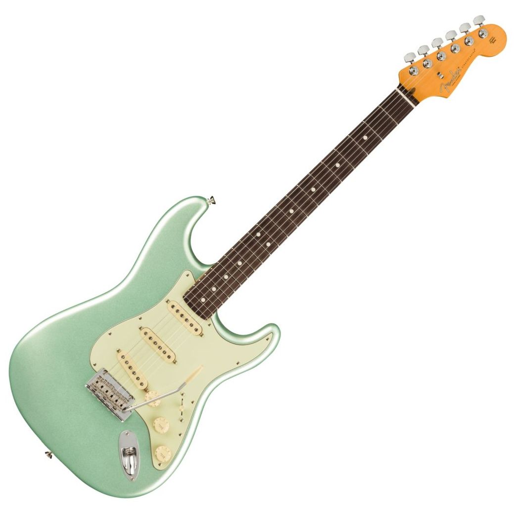 Fender American Pro II Stratocaster Electric Guitar (Mystic Surf Green)