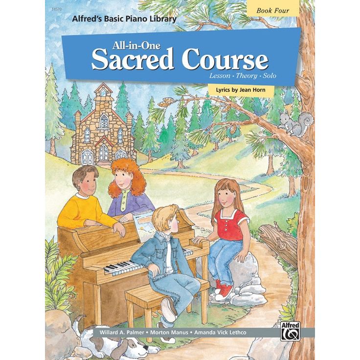 Alfreds Basic Piano Library: All-in-One Sacred Course - Book 4