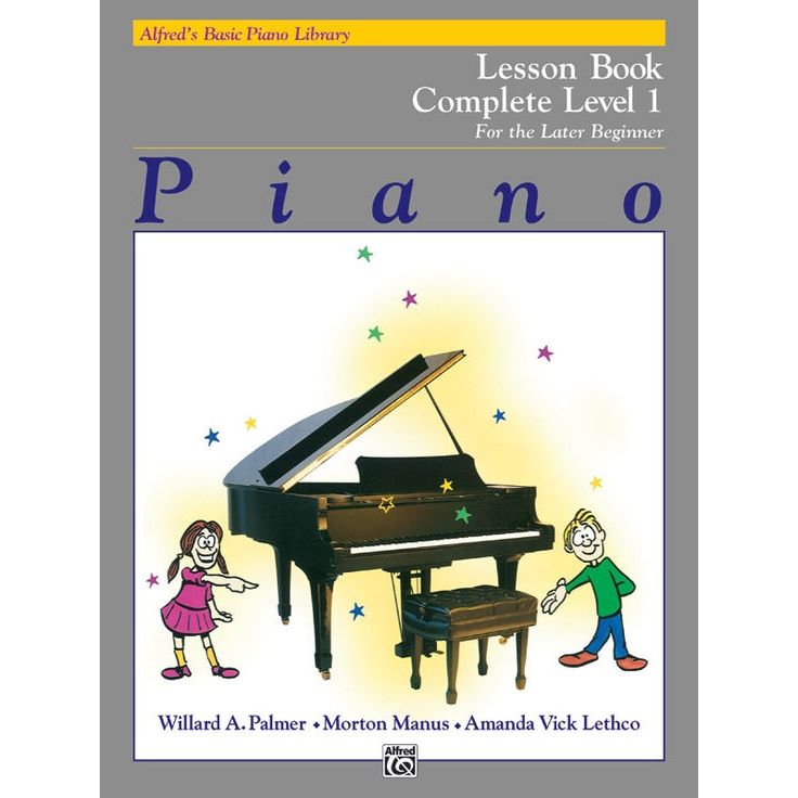 Alfreds Basic Piano Library Lesson Book - Complete Level 1