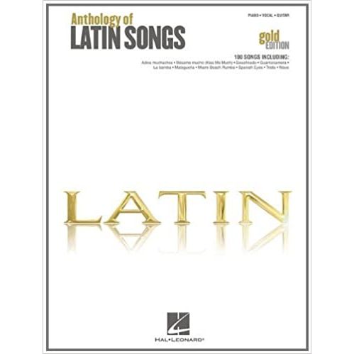 EZ Play 344 - Anthology of Latin Songs (Gold Edition)