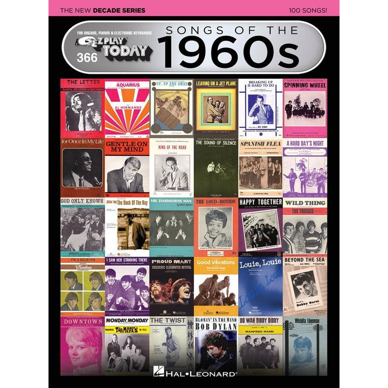 EZ Play 366 - Songs of the 1960s - The New Decade Series