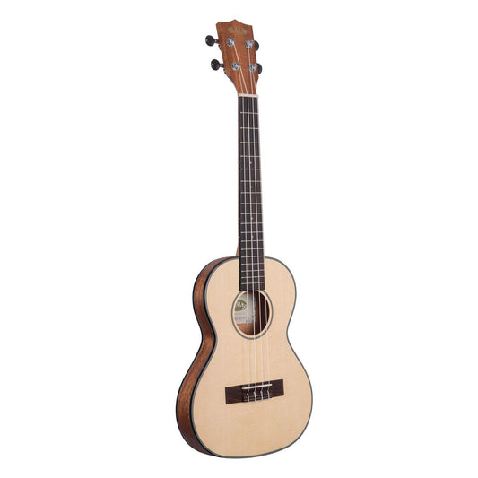 Kala KA-SSTU-T Travel Solid Spruce Tenor Ukulele w/Bag(L)