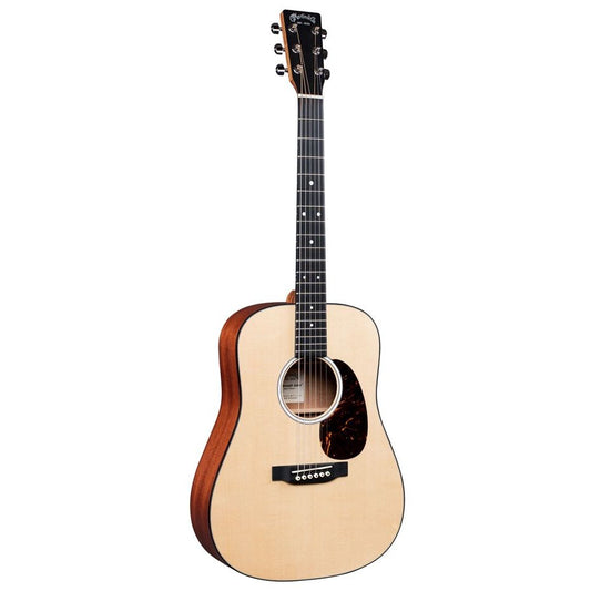 Martin DJR10E-02 Dreadnought Junior Acoustic Electric Guitar (Spruce Top, Sapele B&S) (L)