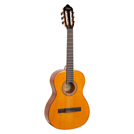 Valencia VC263 3/4 Size Gloss Finish Hybrid Neck Classical Guitar (2 Colours) (H)