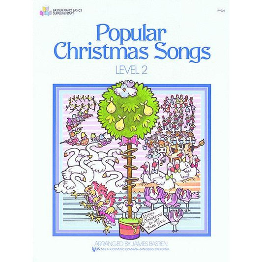 Bastien Piano Basics - Popular Christmas Songs (Level 2)