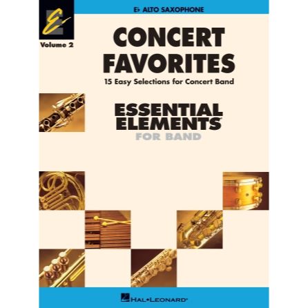 Concert Favorites Volume 2 - Alto Sax (Essential Elements Band Series)