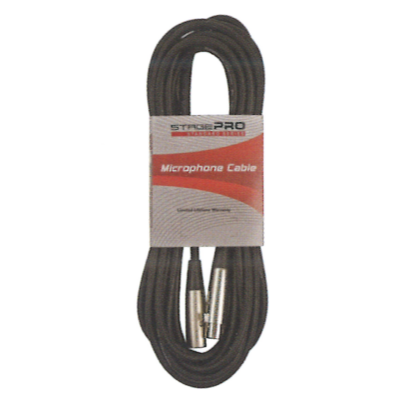 StagePro Microphone Cable Xlr>Xlr 30Ft