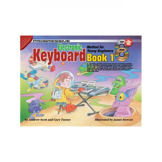 Progressive Electronic Keyboard Young Beginner Book 1