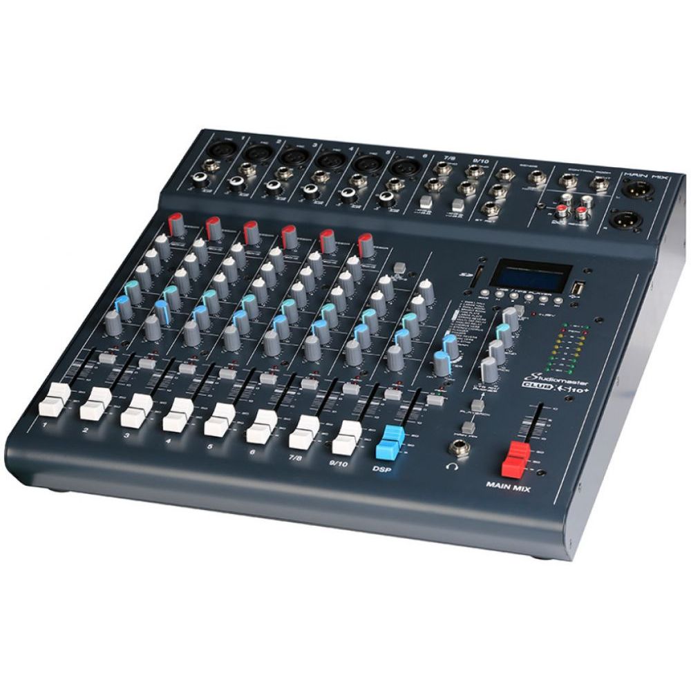 Studiomaster Club XS10+ Mixer with 6 Mic Preamps