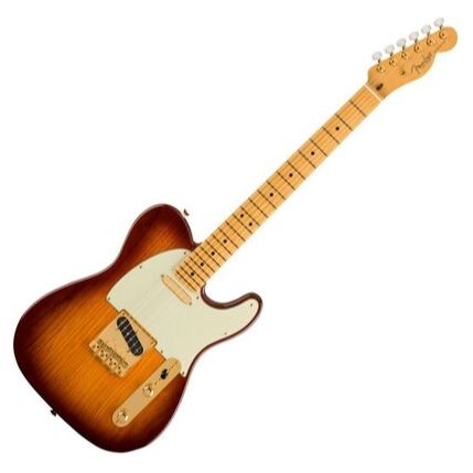 Fender 75th Anniversary Commemorative Telecaster Electric Guitar (2 Colour Bourbon Burst)